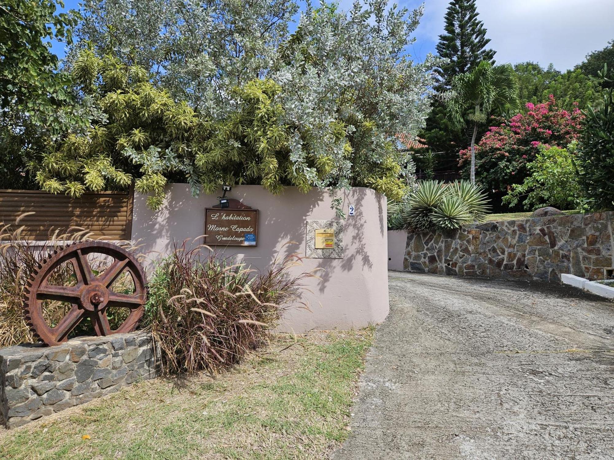 Vila Habitation Capado Deshaies Exteriér fotografie